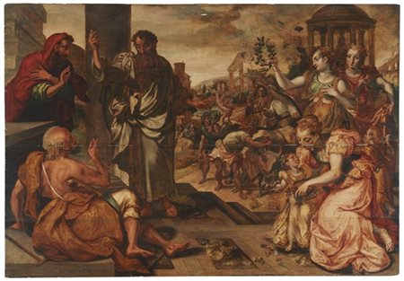 Maestro del Nord Europa della fine del secolo XVI


San Paolo e San Barnaba a L