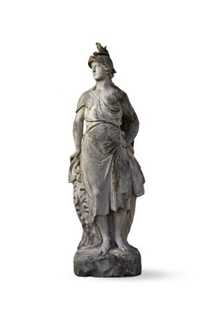 Scultore lombardo, primo quarto del secolo XVIII
Minerva
Statua in pietra 
(h.