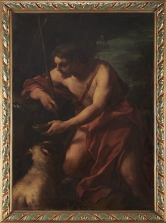 Maestro del secolo XVIII 


San Giovanni Battista
Olio su tela, cm 133x95,5

In