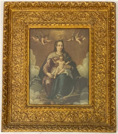 Artista veneto del secolo XVI


Immacolata concezione con Gesù Bambino e putti