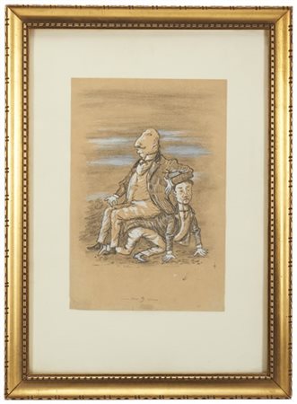 Leo Longanesi Il possidente, 1945

tecnica mista su carta mm 220x290

In cornice