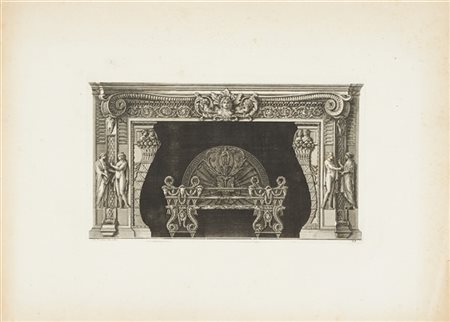 Giovanni Battista Piranesi Lotto composto da quattro acqueforti tratte da serie