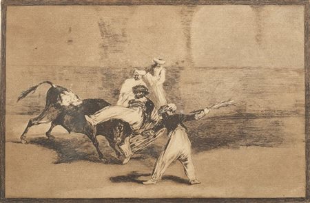 Francisco Josè Goya y Lucientes Tauromachia

acquaforte mm 240x345 all'impronta
