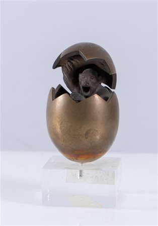 TOM FRANTZEN (Watermael-Boitsfort 1954) "Senza titolo", 1983. Scultura in...