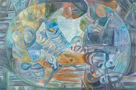 PETROS PAPAVASSILIOU (Atene 1928 – Milano 2014) "Strovilismos Polis", 1992....