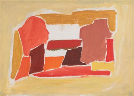 GIOVANNI CIANGOTTINI (Umbertide 1912 - Bologna 1998) "Fantasia di paese",...