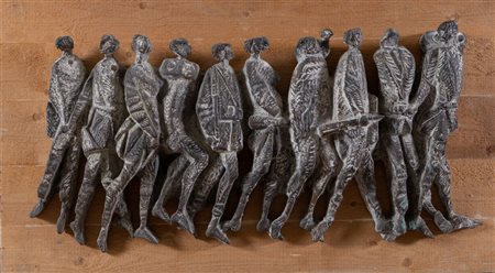 ANGELO BIANCINI (Castelbolognese 1911 - 1988) "Senza titolo". Scultura in...