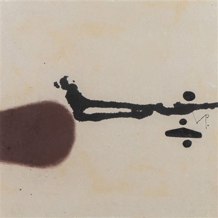 VICTOR PASMORE (Chelsham 1908 – Gudia 1998) "Point of Contact", 1979. Olio e...