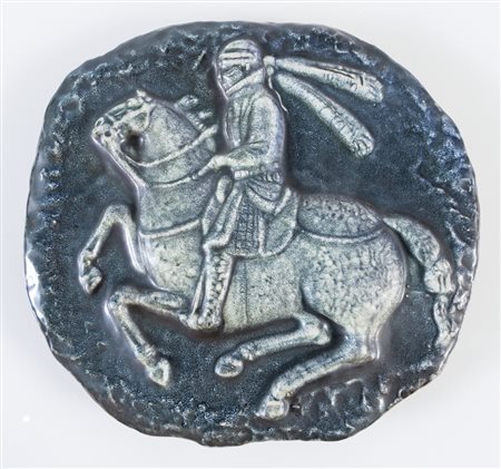 QUINTO GHERMANDI (Crevalcore 1916 – San Lazzaro di Savena 1994) "Cavaliere"....