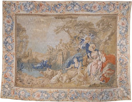 Arazzo meccanico, edizioni d'arte di Rambouillet, Francia, XX secolo...