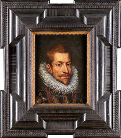 Otto Van Veen (Otto Vaenius) (Leida , 1556 - Bruxelles, 1629) Ritratto di...