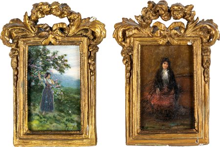 Vincenzo Migliaro (Napoli, 1858 - Napoli, 1938), fine del XIX secolo a)...