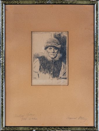 Anders Leonard Zorn (Mora, 18/02/1860 - Mora, 22/08/1920) Contadino...