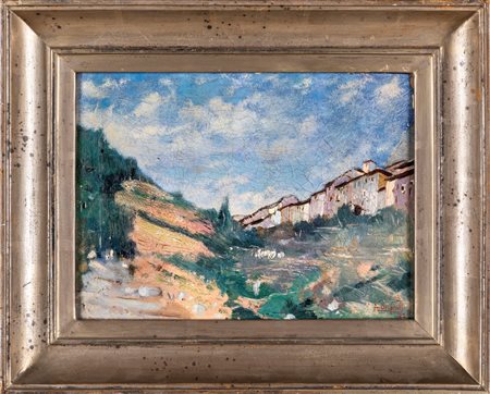 Augusto Orlandi (Ascoli Piceno, 1879 - Buenos Aires, 1954), 1922 Case a...