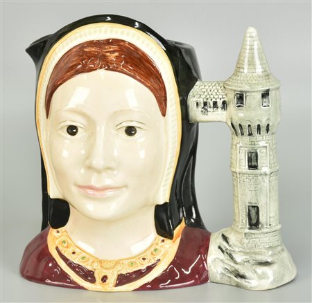 BROCCA in ceramica Royal Doulton raffigurante Catherine of Aragon...