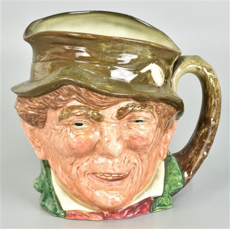 BROCCA in ceramica Royal Doulton raffigurante Paddy Inghilterra, meta' XX...