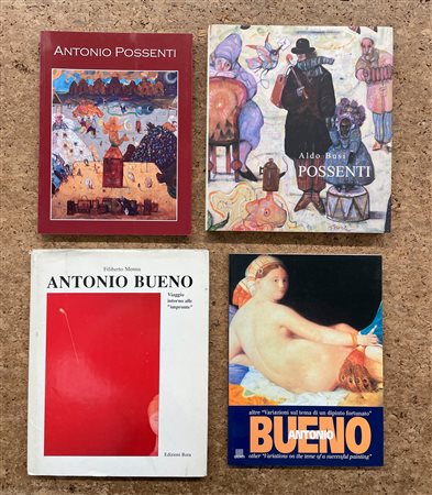 ANTONIO BUENO E ANTONIO POSSENTI - Lotto unico di 4 cataloghi