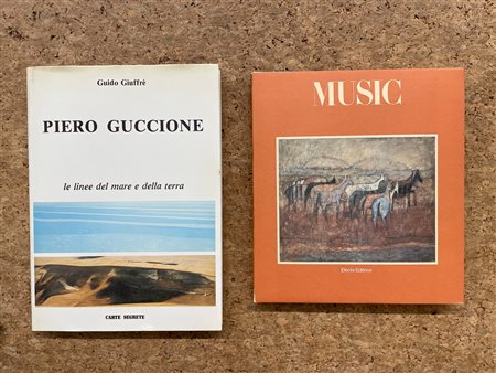 ZORAN MUSIC E PIERO GUCCIONE - Lotto unico di 2 cataloghi