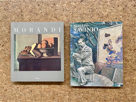 ALBERTO SAVINIO E GIORGIO MORANDI - Lotto unico di 2 cataloghi