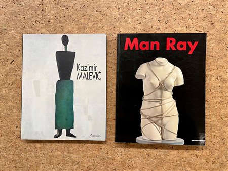 MAN RAY E KAZIMIR MALEVIC - Lotto unico di 2 cataloghi