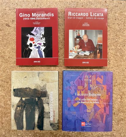 ASTRAZIONE ITALIANA DEL DOPOGUERRA (MORANDIS, LICATA, CRIPPA E BALSAMO) - Lotto unico di 4 cataloghi