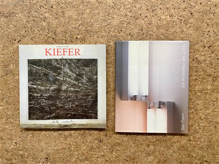 ANSELM KIEFER E DAN FLAVIN - Lotto unico di 2 cataloghi
