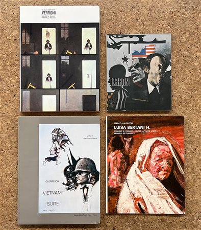 GIANFRANCO FERRONI E GIUSEPPE GUERRESCHI - Lotto unico di 4 cataloghi