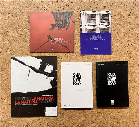 ARTE ITALIANA DEL DOPOGUERRA - Lotto unico di 5 cataloghi