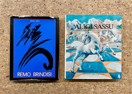 ALIGI SASSU E REMO BRINDISI - Lotto unico di 2 cataloghi