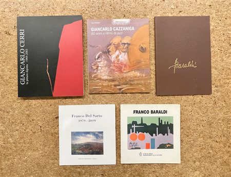 ARTE ITALIANA DEL DOPOGUERRA - Lotto unico di 5 cataloghi