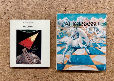 ALIGI SASSU E MELONISKI DA VILLACIDRO - Lotto unico di 2 cataloghi