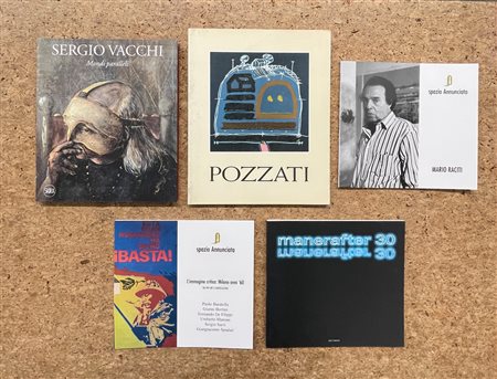 ARTE ITALIANA DEL DOPOGUERRA - Lotto unico di 5 cataloghi
