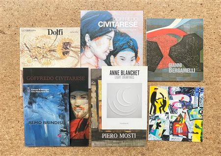 ARTE ITALIANA DEL DOPOGUERRA - Lotto unico di 8 cataloghi