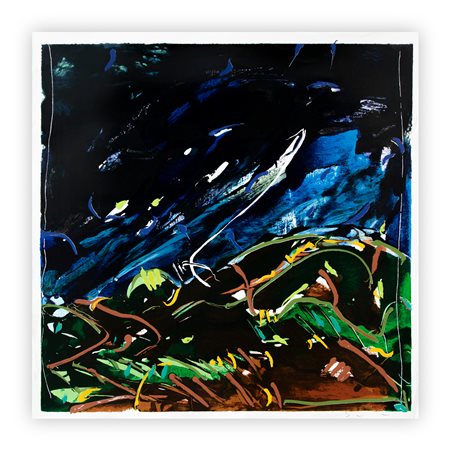 MARIO SCHIFANO (1934-1998) - Senza Titolo