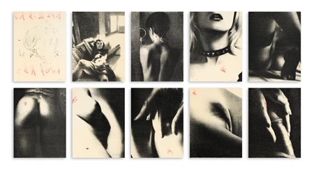 OMAR GALLIANI (1954) - La figlia era nuda. 10 litografie originali per un racconto di Giorgio Soavi, 2005
