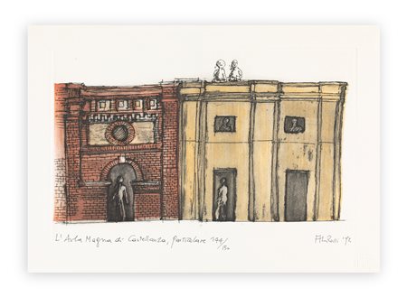 ALDO ROSSI - L'Aula Magna di Castellanza, particolare, 1992