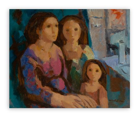 MARIO CASTELLANI (1914-1985) - Popolane