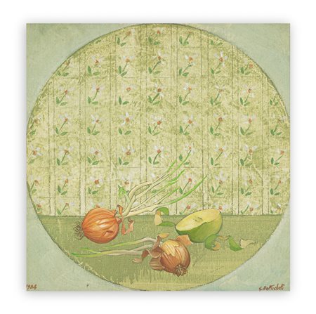 GIOXE DE MICHELI (1947) - Le cipolle e la mela, 1984