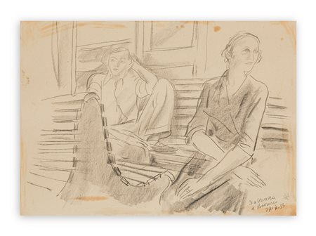 MARIO VELLANI MARCHI (1895-1979) - Da Venezia a Burano, 1933