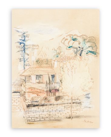 ANGELO DEL BON (1898-1952) - Paesaggio