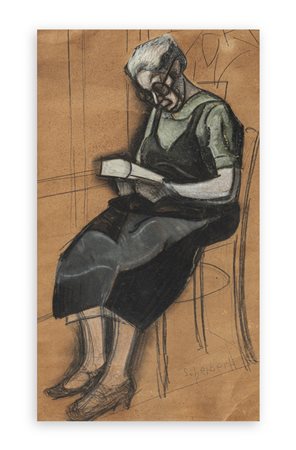 HUGO SCHEIBER (1873-1950) - Senza Titolo