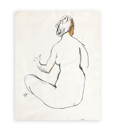 RENATO GUTTUSO (1912-1987) - Senza Titolo, 1983