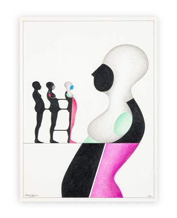 ALEXIS KEUNEN (1921-1990) - Senza Titolo, 1972