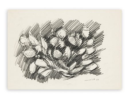 ENNIO MORLOTTI (1910-1992) - Senza Titolo, 1962