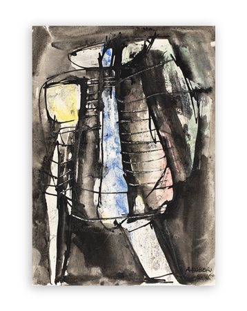 AGENORE FABBRI (1911-1998) - Senza Titolo, 1960