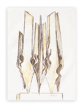 NINO CASSANI (1930-2017) - Senza Titolo, 1995