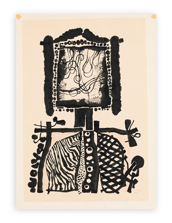 LUCA CRIPPA (1924-2002) - Senza Titolo, 1961