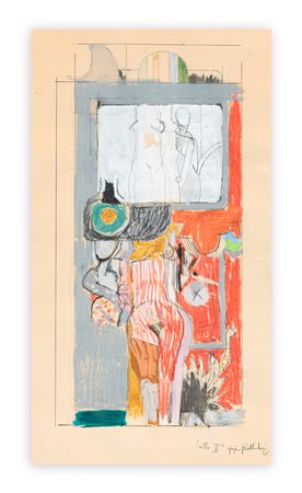 GIORGIO BELLANDI (1930-1976) - Lutto II, 1965