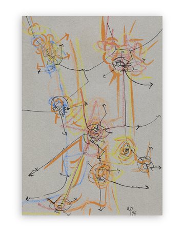 ACHILLE PERILLI (1927-2021) - Senza Titolo, 1955