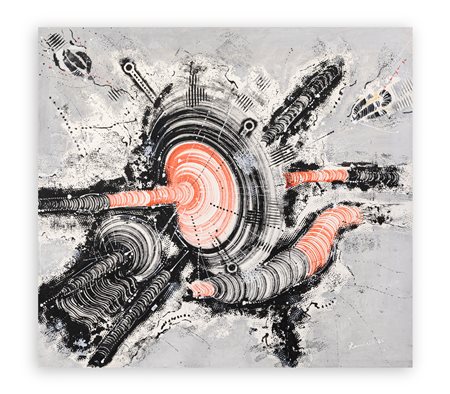 AMILCARE RAMBELLI (1924-1976) - Senza Titolo, 1965